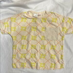 Zara (4-5yrs) Floral Patterned Kids Shirt